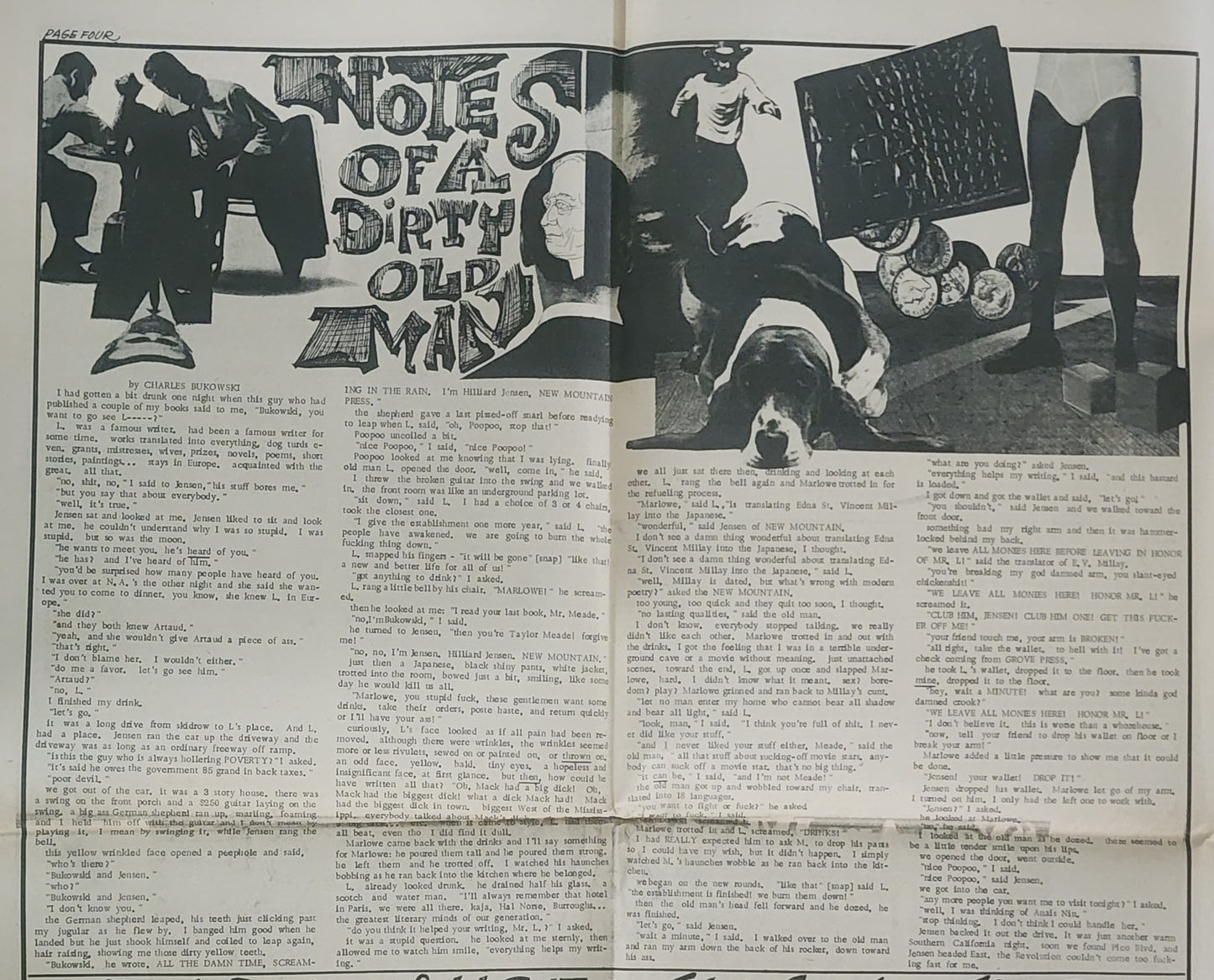 OPEN CITY No. 70, Sept. 20–26, 1968 — Bukowski Notes, L.A.'s Secret Political Police, Quicksilver Messenger Service, Ravi Shankar, Procol Harum