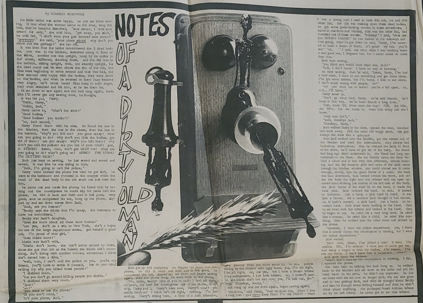 OPEN CITY No. 63, Aug. 2–8, 1968 — Bukowski Notes, Newport Pop Festival, Jefferson Airplane, Grateful Dead, The Byrds, Canned Heat, Heil Humphrey