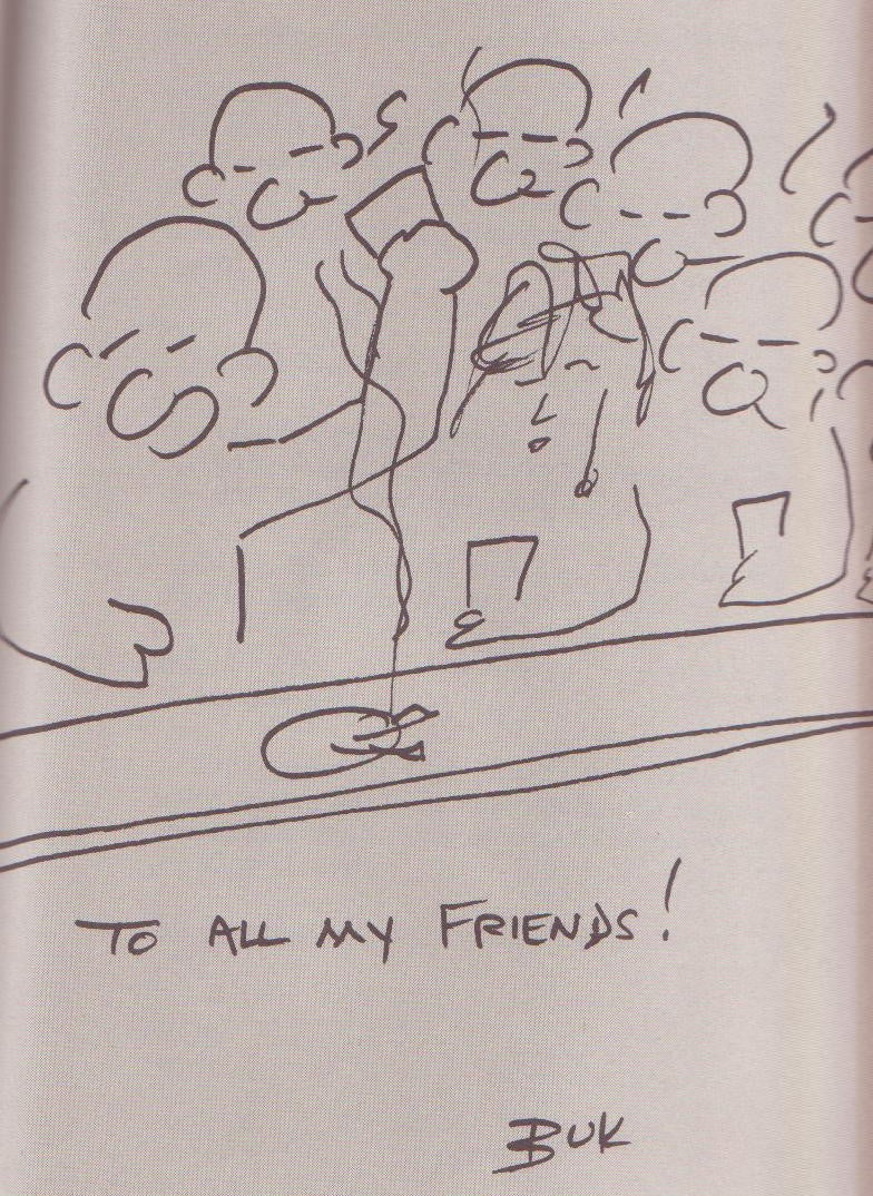 Original Barfly Screenplay from Paget Press -- 20 Charles Bukowski Drawings (1984)