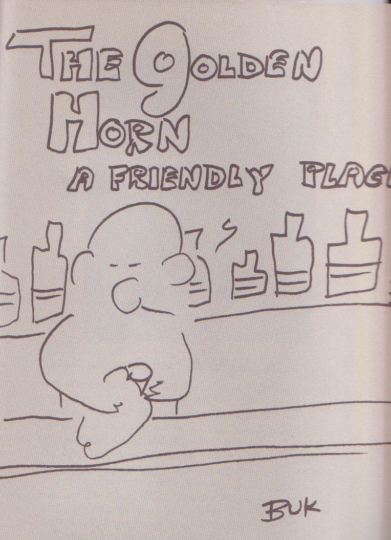 Original Barfly Screenplay from Paget Press -- 20 Charles Bukowski Drawings (1984)