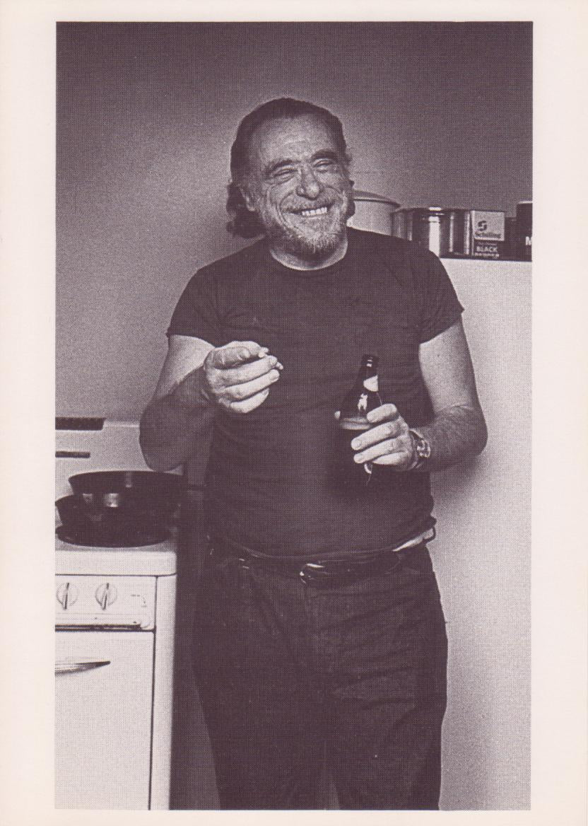 Bukowski 5 Postcards (First Edition) with Photographs and Drawing