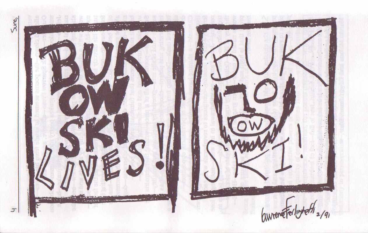 Sure 1: The Charles Bukowski Newsletter (1991)