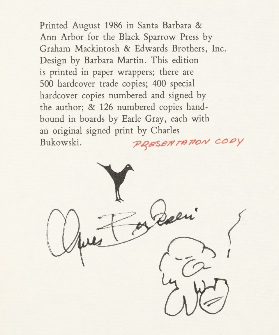 Signed Original Manuscript and Presentation Copy of Book (1/48): You Get So Alone At Times It Just Makes Sense.