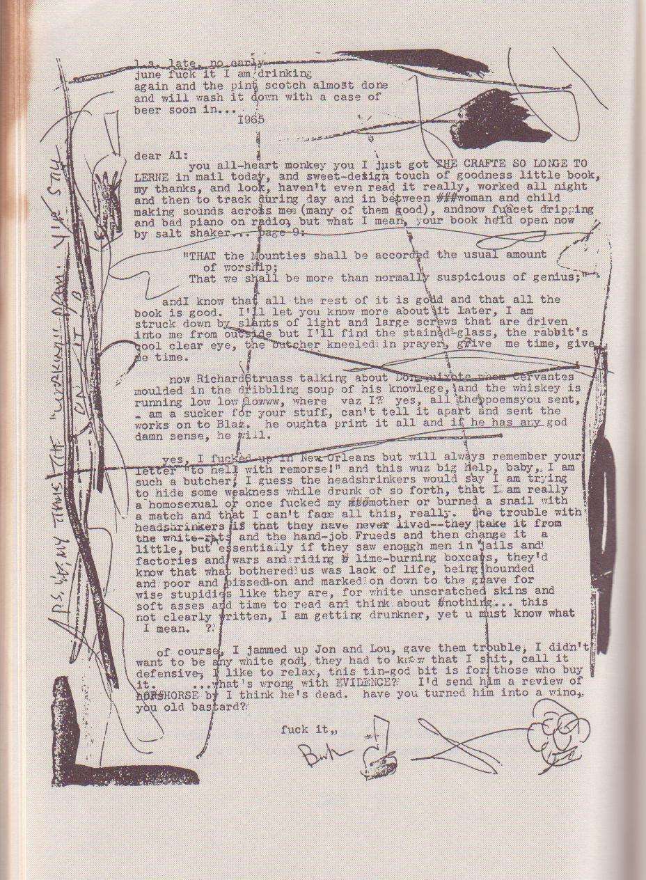 The Bukowski/Purdy Letters (1983)