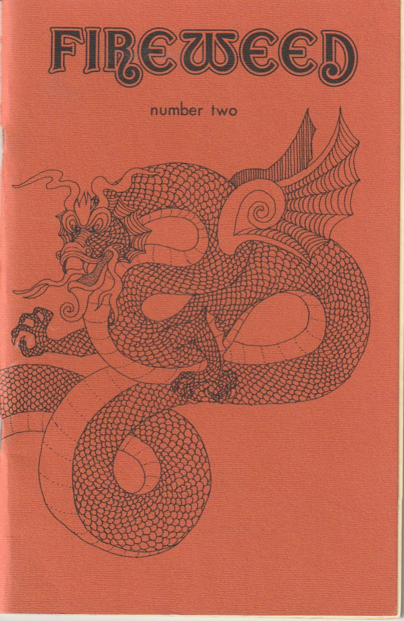 Fireweed Vol. 1, No. 1 -- Two First Appearance Poems by Charles Bukowski (1975)