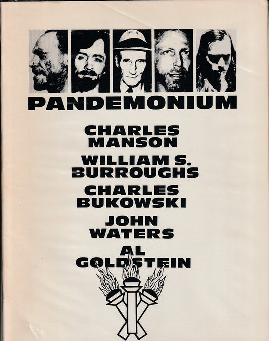 Pandemonium -- One Uncollected Charles Bukowski Poem (1986)