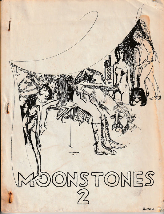 Moonstones No. 2 -- D.R. Wagner Signed Letter, One Uncollected Poem by Charles Bukowski (1966)