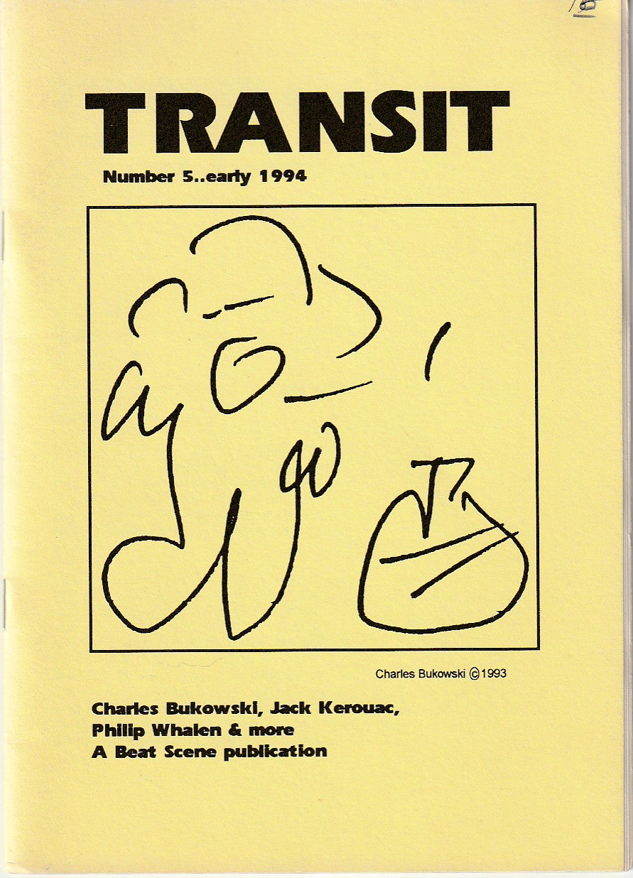 Transit 5 -- Three Uncollected Poems, One First Appearance Poem by Charles Bukowski (1994)