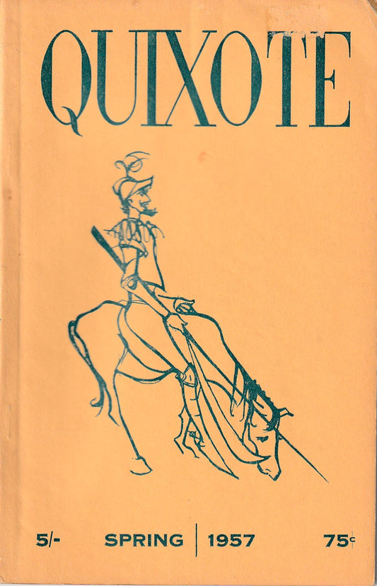 Quixote 13 -- Two First Appearance Charles Bukowski Poems (1957)