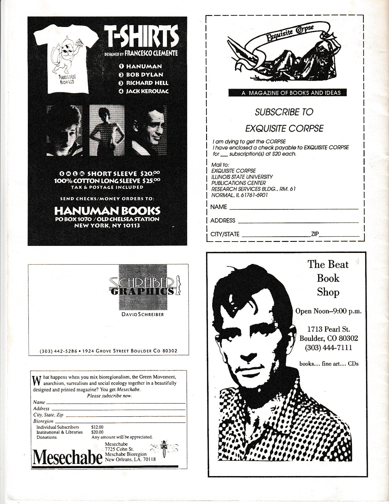 The New Censorship April 1992: Six Uncollected, 11 First Appearance Charles Bukowski Poems (20 Total): Entire Issue Devoted to Drawings & Poems by Charles Bukowski