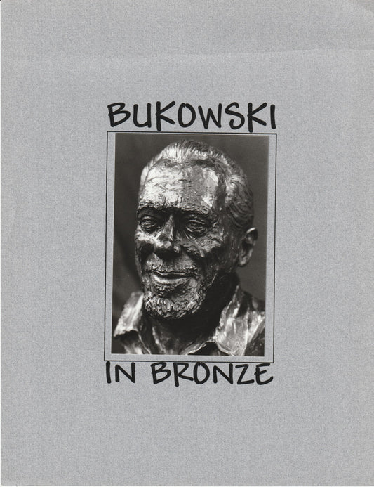 Bukowski in Bronze: Photo by Michael Montfort