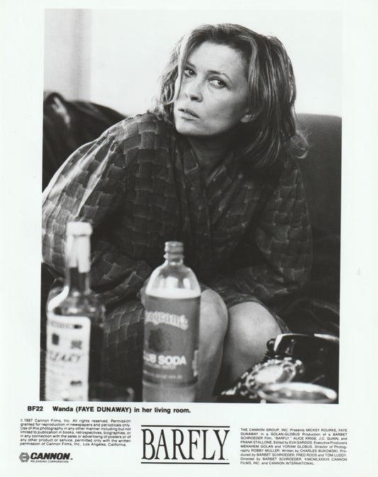 Official Barfly Promotional Photograph: Wanda in Her Living Room