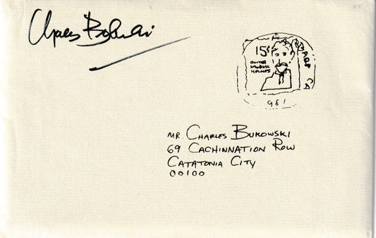 Signed by Charles Bukowski: Dear Mr. Bukowski, German Limited Edition (1/100)