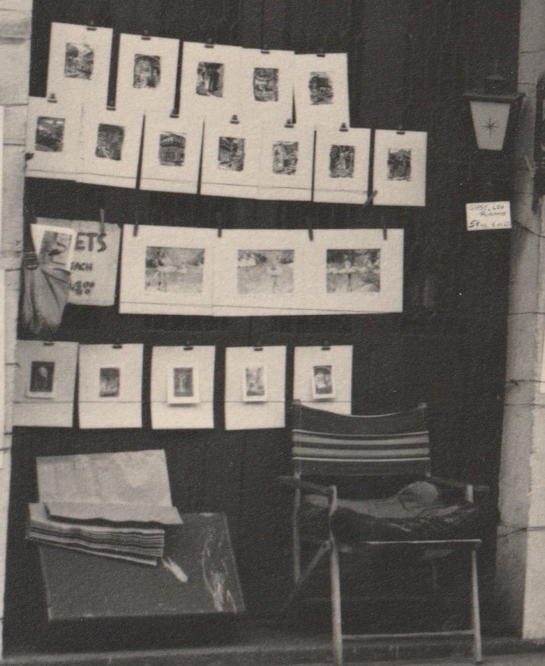Original Print of Gypsy Lou Webb’s Studio in New Orleans (LouJon Press)