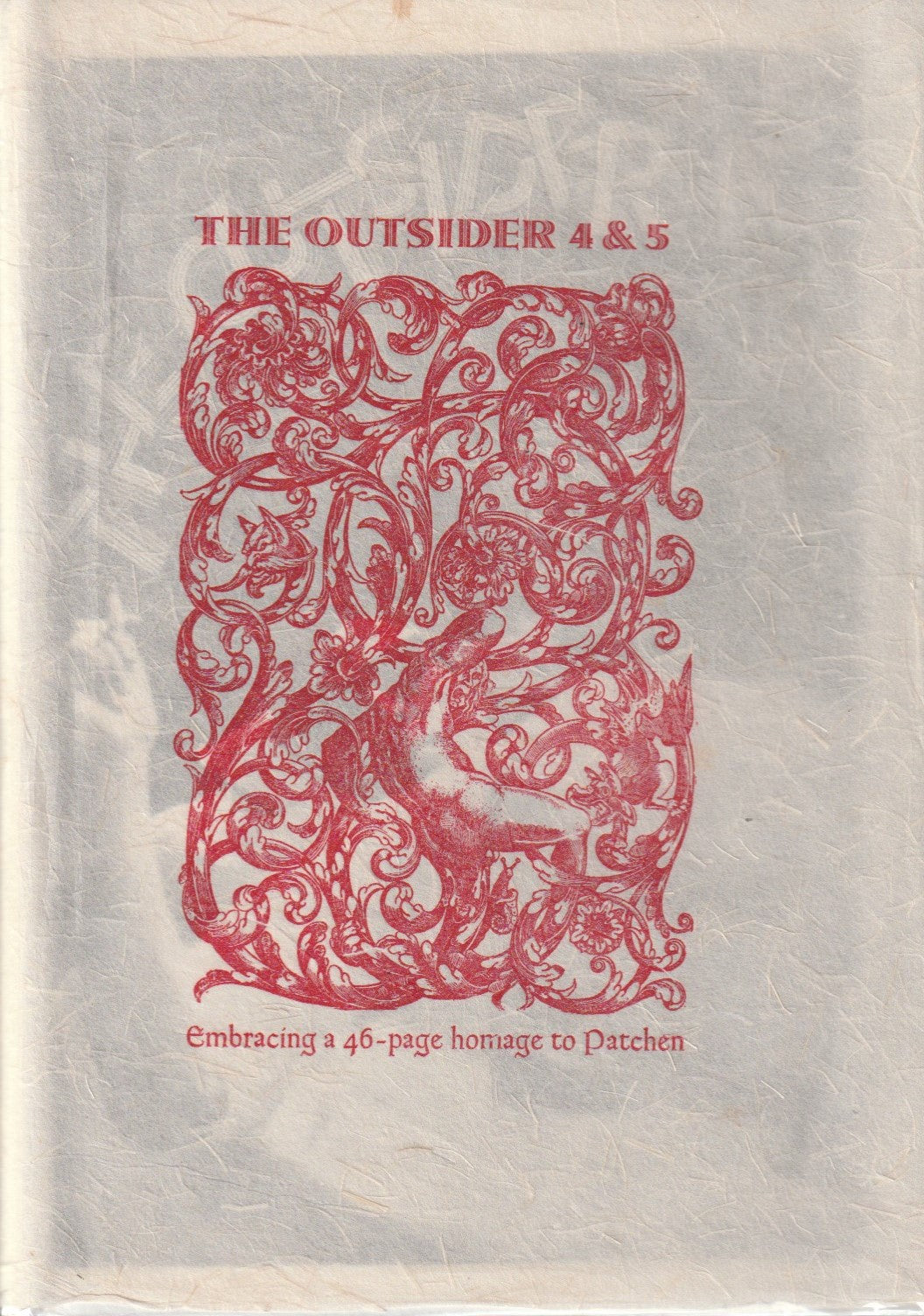 The Outsider 4/5 -- Pristine Hardcover Copy (1/500) with Ephemera