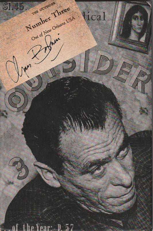 The Outsider #3: Signed by Charles Bukowski w/ Custom Box