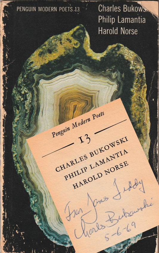 Penguin Modern Poets 13: Inscribed by Charles Bukowski to Irish Poet James Liddy