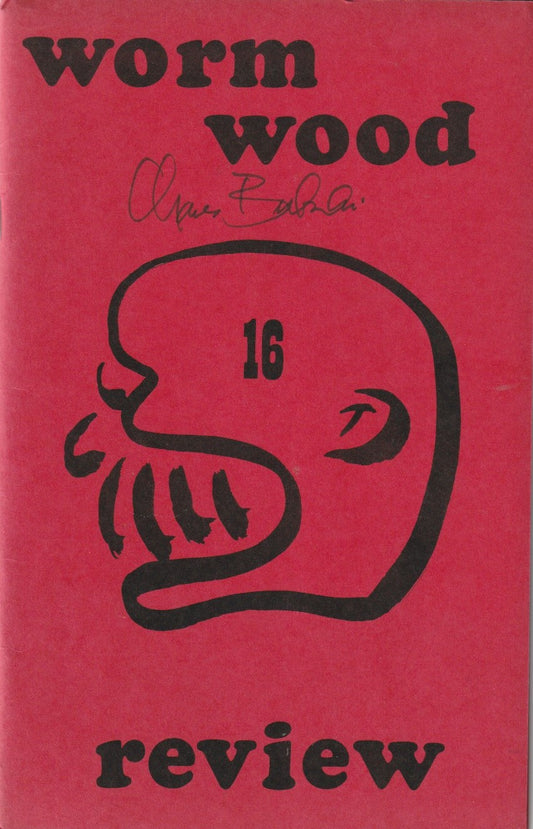Wormwood Review 16 -- Signed by Charles Bukowski (1964)