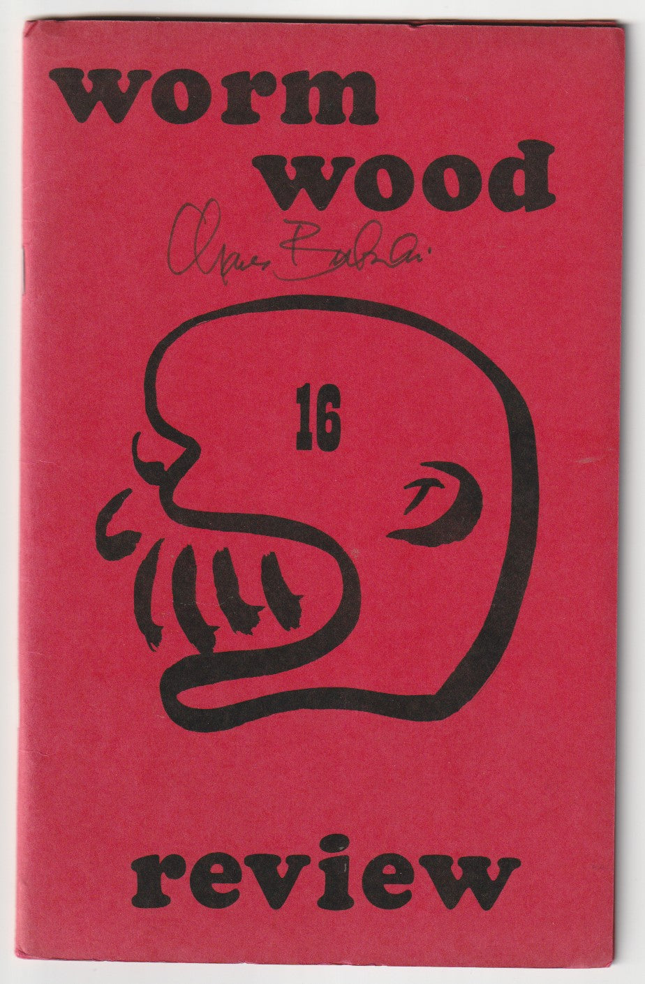 Wormwood Review 16 -- Signed by Charles Bukowski (1964)