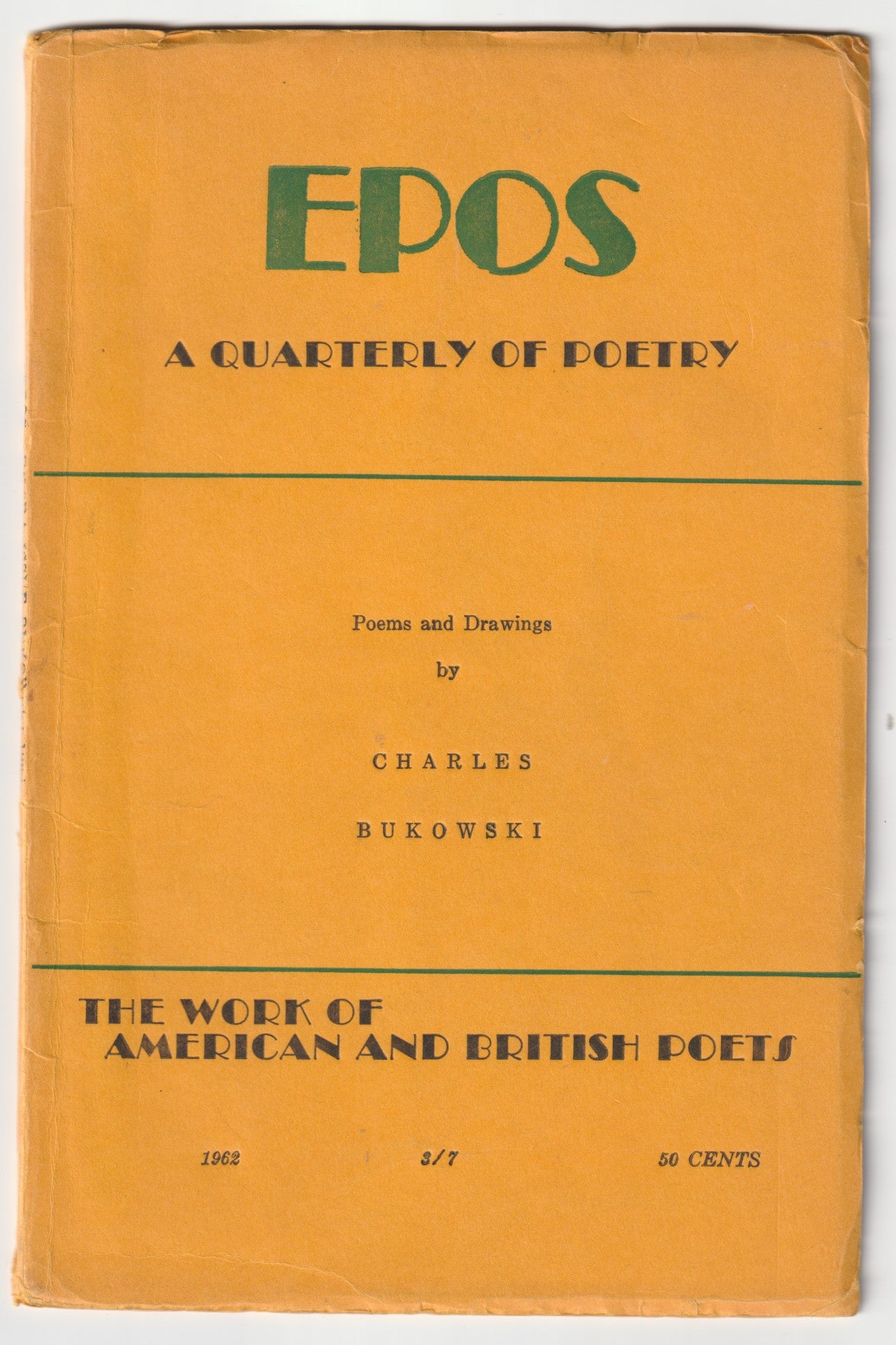 EPOS Extra Issue: Poems and Drawings (1962)