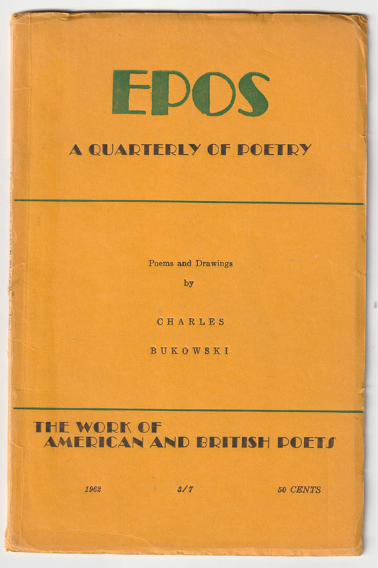 EPOS Extra Issue: Poems and Drawings (1962)