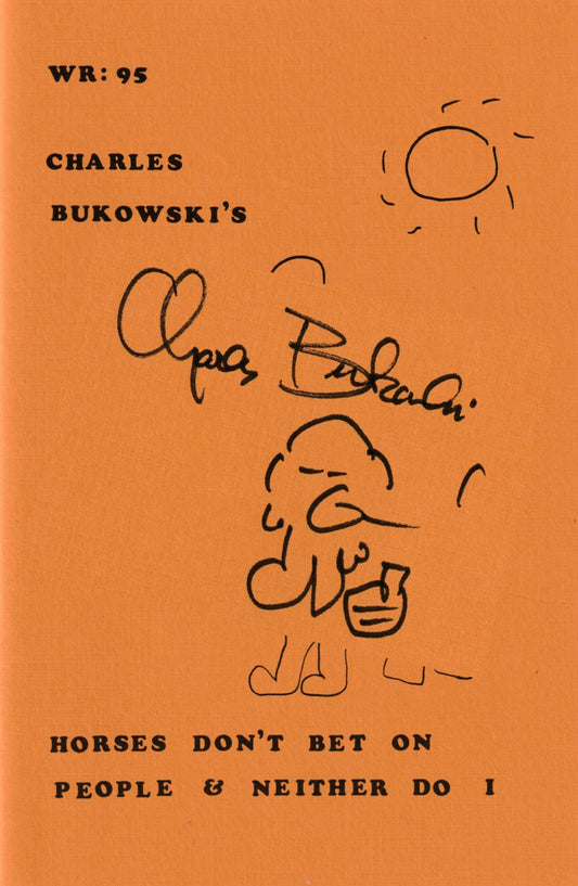 Wormwood Review 95 -- Deluxe Edition Signed by Charles Bukowski with Drawing (48/70)