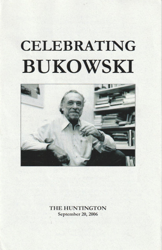 Huntington “Celebrating Bukowski” Event