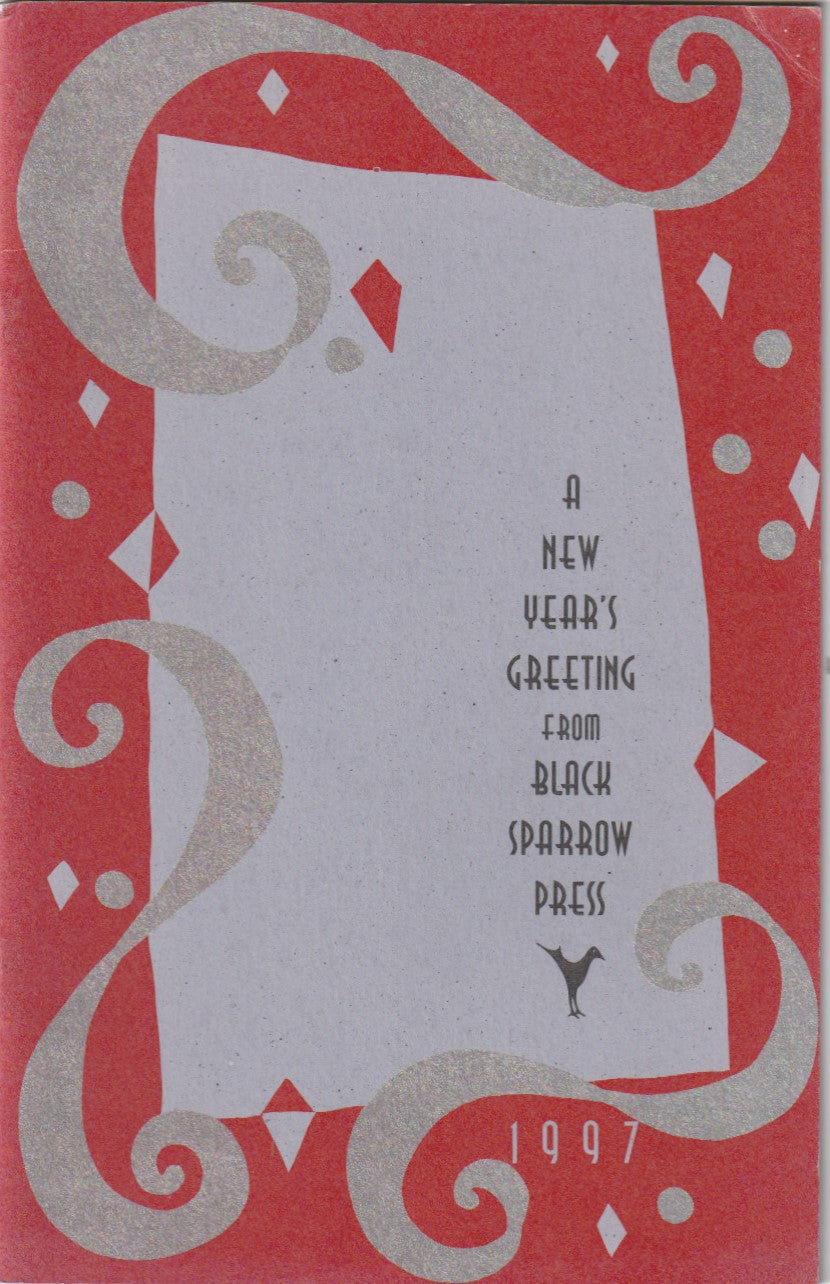 1997 Black Sparrow New Years Greeting: Five Charles Bukowsk Poemsi