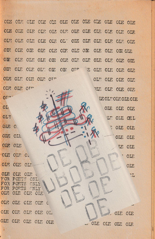 OLE 1 -- Full-Page Original Art by Blazek, One Uncollected Poem, Two First Appearance Poems by Charles Bukowski (1964)