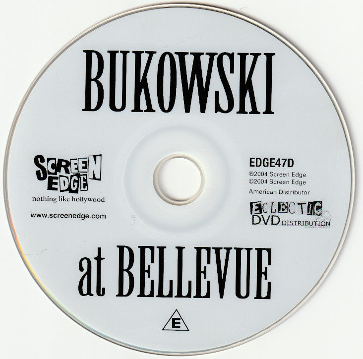 Bukoski at Bellevue DVD: Bukowski’s Forth Reading