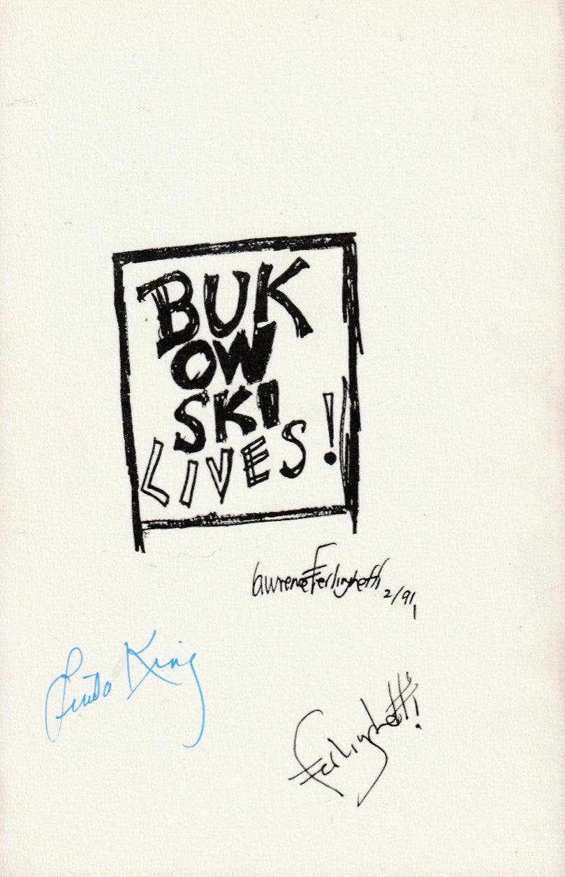 Sure 10 -- Signed Twice by Lawrence Ferlinghetti and Linda King