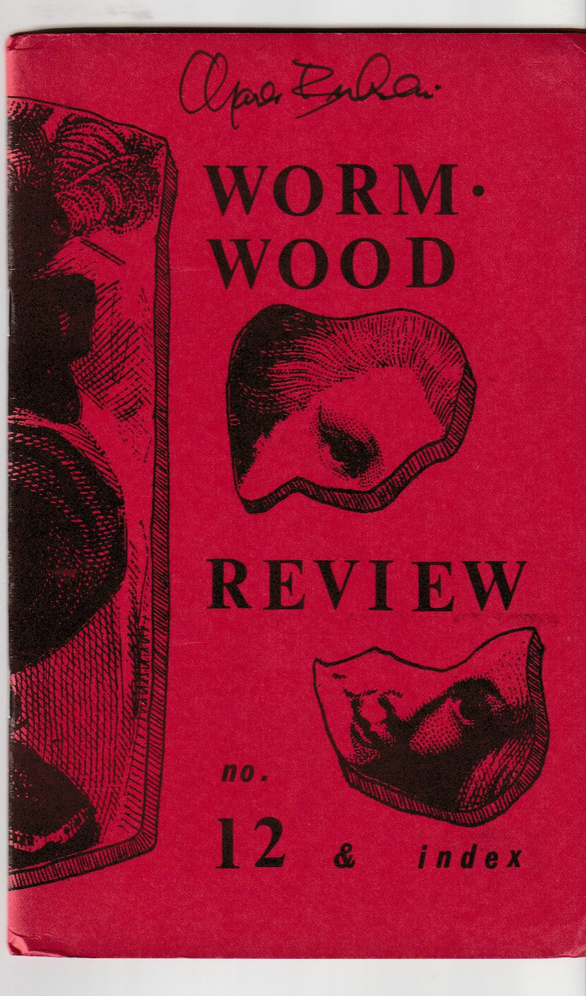 Wormwood Review 12 -- Signed by Charles Bukowski (1963)