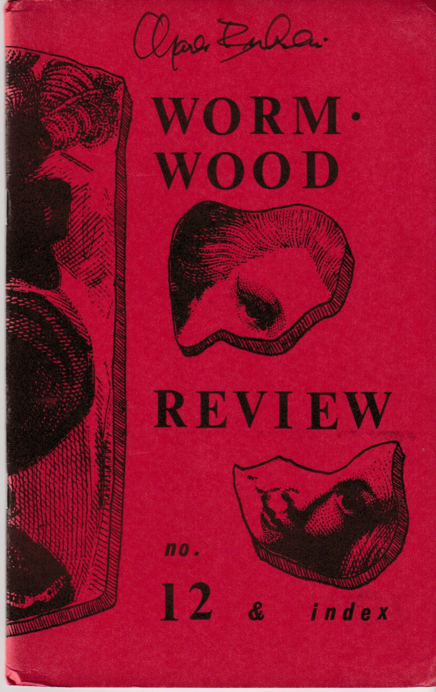 Wormwood Review 12 -- Signed by Charles Bukowski (1963)