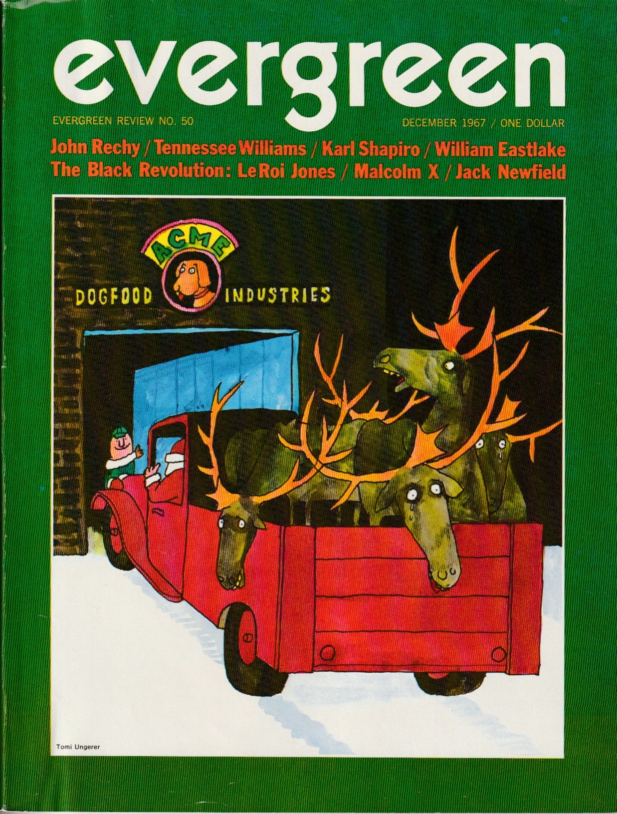 Evergreen Review December 1967 – Bukowski’s First Appearance