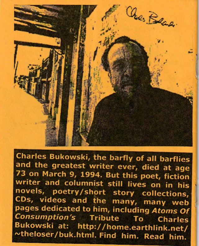 A Working Stiff – Charles Bukowski Chapbook (1/100)