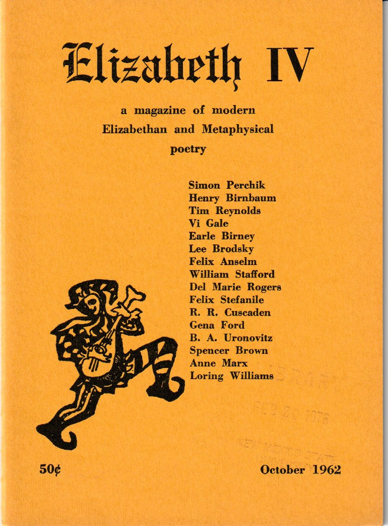 Run with the Hunted -- Midwest Poetry Chapbooks (1962)