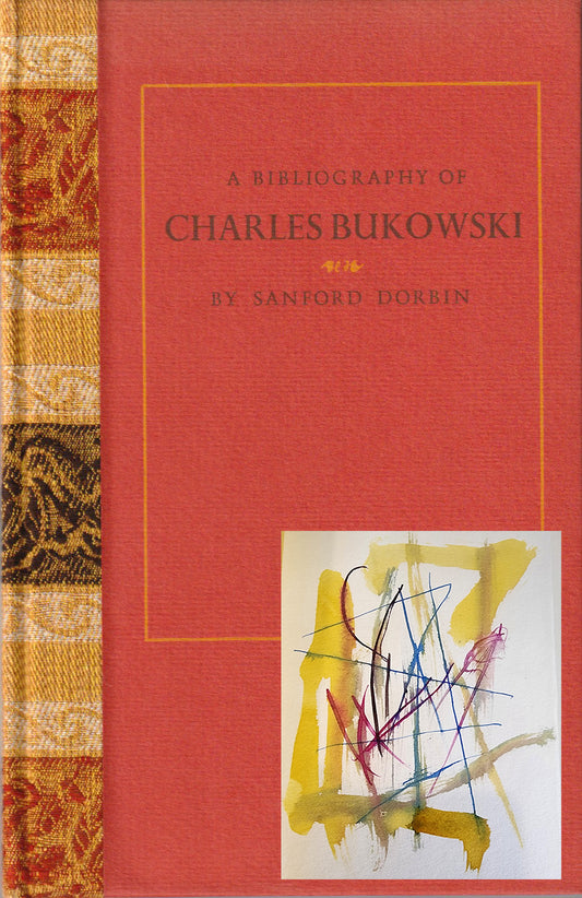 A Bibliography of Charles Bukowski –  #7/50 with Painting