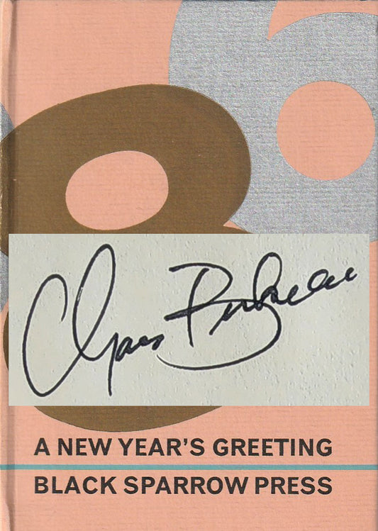 Gold In Your Eye – Signed by Charles Bukowski #124/226