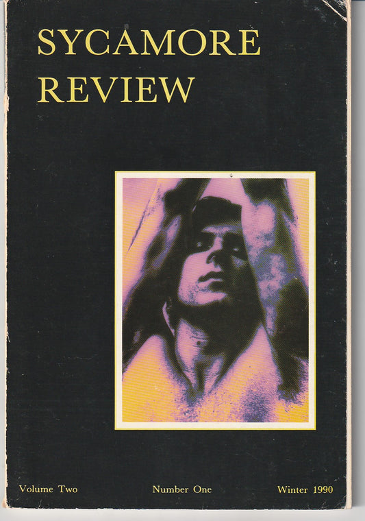 Sycamore Review, Vol. 2, No. 1. Winter 1990 – Drawing and First Appearance Charles Bukowski Poem