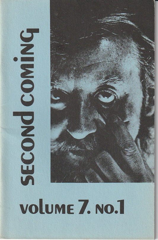 Second coming Vol. 7, No. 1 -- One Uncollected Charles Bukowski Poem (1979)