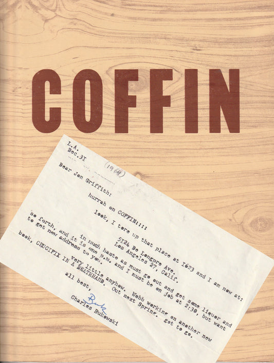 Coffin 1 – Signed Letter and Portfilio Featuring Charles Bukowski’s First Standalone Work