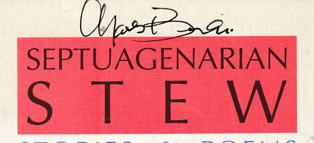 Septuagenarian Stew: First Edition Signed by Charles Bukowski