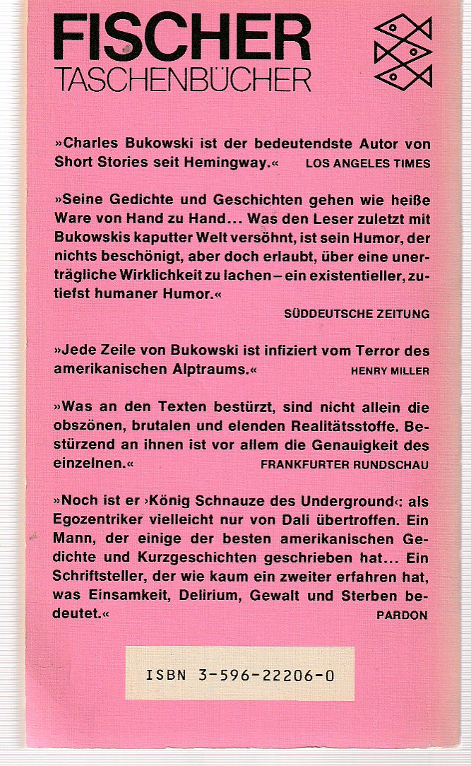 Fuck Machine: German Collection of Charles Bukowski Short Stories