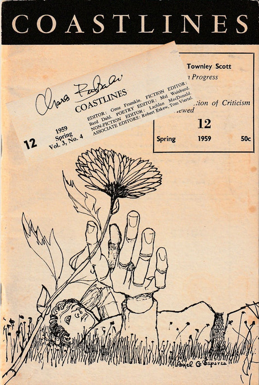 Coastlines 12: Signed by Charles Bukowski (1959)