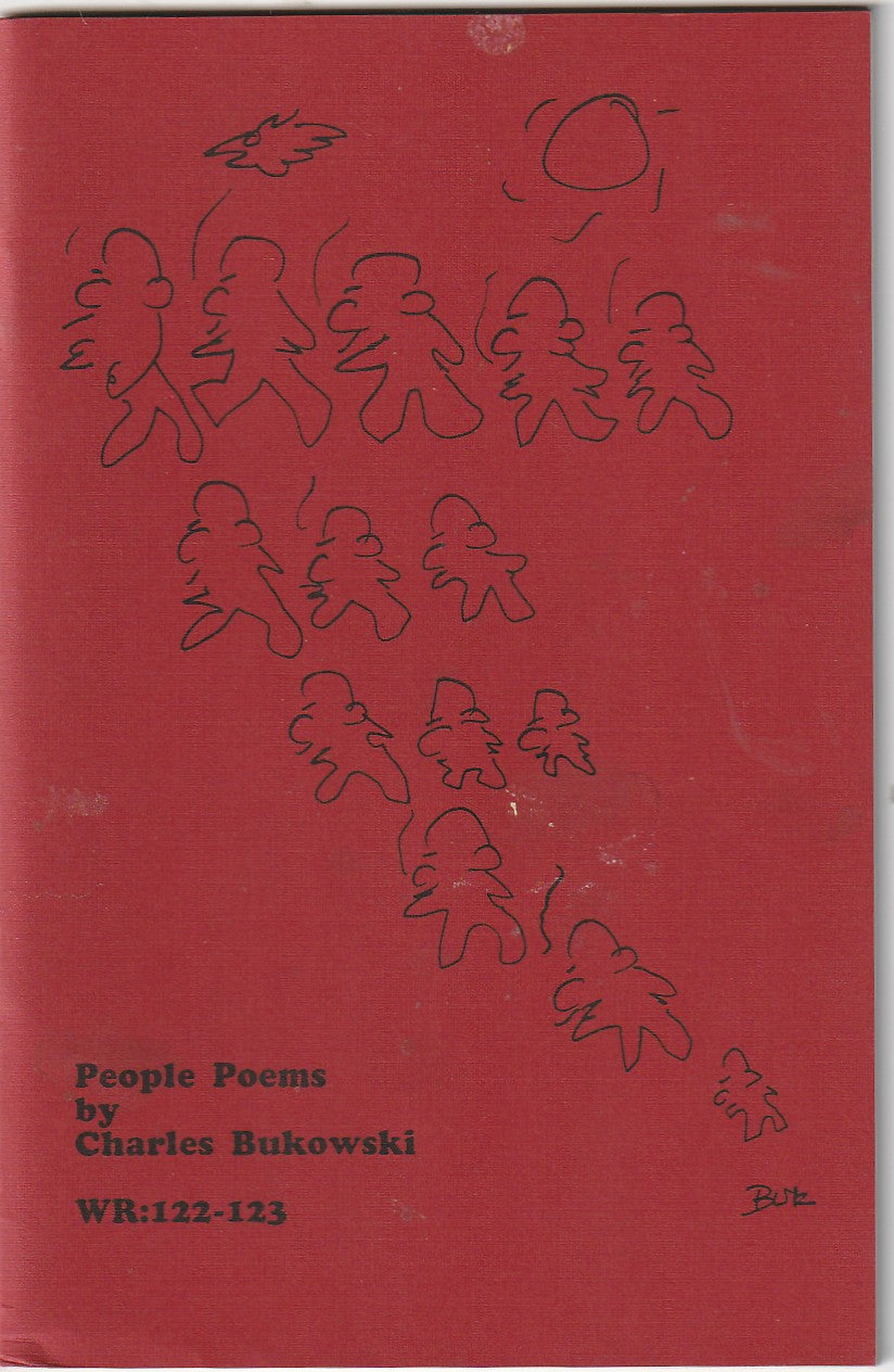 Wormwood Review 122 & 123 #257/700 -- Charles Bukowski Chapbook People Poems, 43 Poems, Five Uncollected