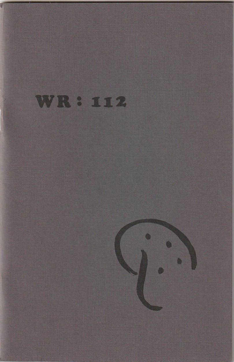 Wormwood Review 112 #213/700 — 2 Poems by Charles Bukowski