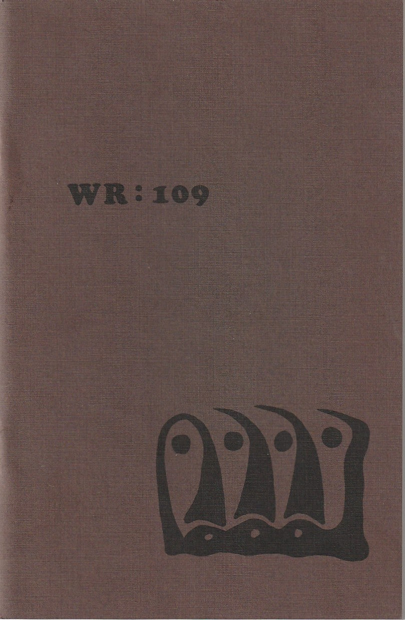 Wormwood Review 109 (#258/700) – 2 Poems, One Uncollected by Charles Bukowski
