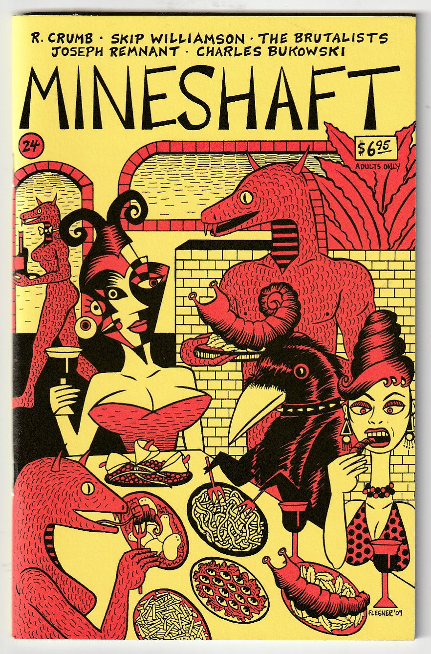 Mineshaft 24 -- Poem by Bukowski and Work by Crumb and Spain Rodriguez.