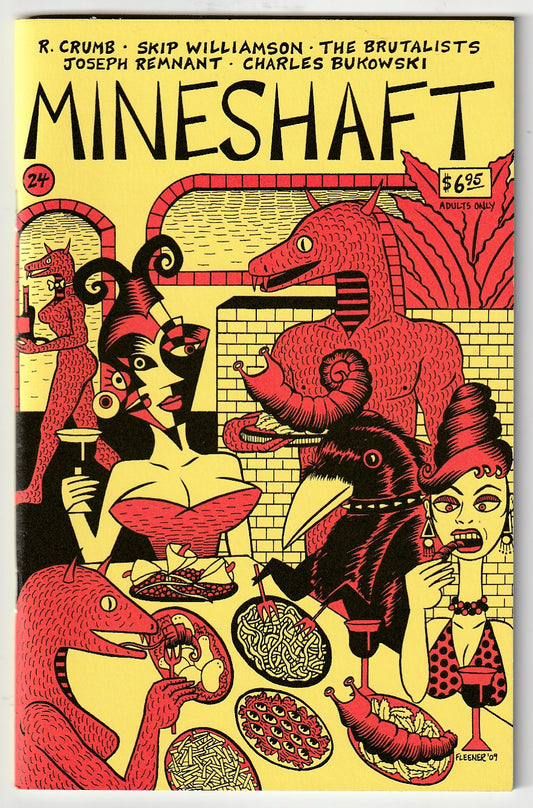Mineshaft 24 -- Poem by Bukowski and Work by Crumb and Spain Rodriguez.