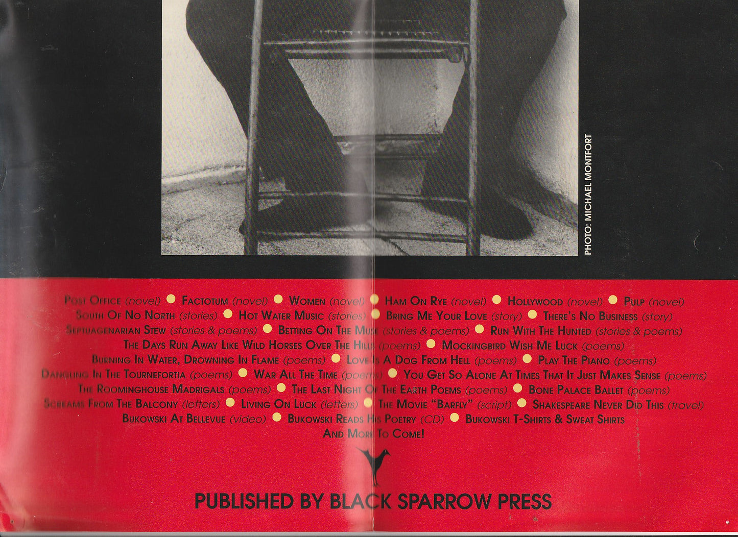 Bukowski Lives Poster from Black Sparrow Press